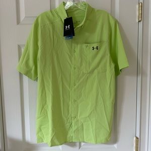 Men’s Under Armour button down shirt